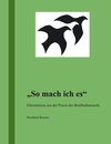 Buchcover So mach ich es