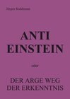 Buchcover Anti Einstein