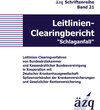 Buchcover Leitlinien-Clearingbericht "Schlaganfall"