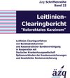 Buchcover Leitlinien-Clearingbericht "Kolorektales Karzinom"
