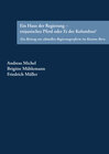 Buchcover Ein Haus der Regierung - trojanisches Pferd oder Ei des Kolumbus?