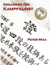 Buchcover Gedanken zur Kampfkunst