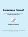 Buchcover Demographic Research, Volume 14
