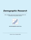 Buchcover Demographic Research, Volume 15