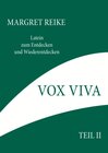 Buchcover Vox Viva - Lebendiges Wort Teil II