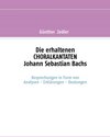Buchcover Die erhaltenen CHORALKANTATEN Johann Sebastian Bachs