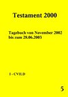 Buchcover Testament 2000 - Band 5