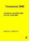 Buchcover Testament 2000 - Band 8