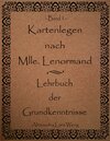 Buchcover Kartenlegen nach Mlle. Lenormand - Lehrbuch der Grundkenntnisse