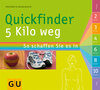 Buchcover Quickfinder 5 Kilo weg