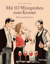 Buchcover Mit 10 Weinproben zum Kenner