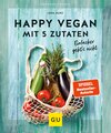 Buchcover Happy vegan mit 5 Zutaten