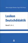 Buchcover Lexikon Deutschdidaktik