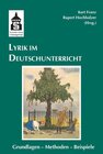 Buchcover Lyrik im Deutschunterricht
