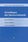Buchcover Grundlagen der Deutschdidaktik