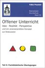 Buchcover Offener Unterricht