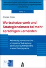 Buchcover Wortschatzerwerb und Strategieneinsatz bei mehrsprachigen Lernenden
