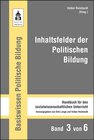 Buchcover Inhaltsfelder der Politischen Bildung