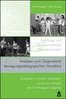 Buchcover Analysen zum Gegenstand bewegungspädagogischen Handelns