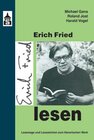 Buchcover Erich Fried lesen