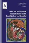 Buchcover Texte der Vormoderne im Deutschunterricht