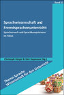 Buchcover Sprachwissenschaft und Fremdsprachenunterricht:
