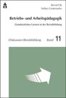 Buchcover Betriebs- und Arbeitspädagogik