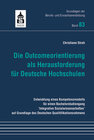 Buchcover Die Outcomeorientierung als Herausforderung für Deutsche Hochschulen
