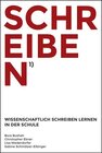 Buchcover SCHREIBEN