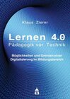 Buchcover Lernen 4.0. Pädagogik vor Technik