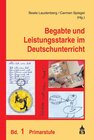 Buchcover Begabte und Leistungsstarke im Deutschunterricht