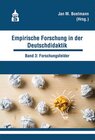 Buchcover Empirische Forschung in der Deutschdidaktik