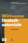 Buchcover Wirksamer Deutschunterricht