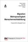 Buchcover Migration - Mehrsprachigkeit - Menschenrechtsbildung