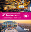 Buchcover HOLIDAY Reisebuch: 40 Restaurants, die eine Reise wert sind