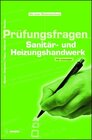 Buchcover Prüfungsfragen Sanitär- und Heizungshandwerk