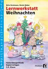Buchcover Lernwerkstatt Weihnachten - 3./4. Klasse