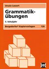Buchcover Grammatikübungen - 5. Klasse