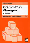 Buchcover Grammatikübungen - 6. Klasse