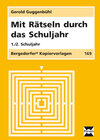 Buchcover Mit Rätseln durch das Schuljahr