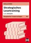 Buchcover Strategisches Lesetraining