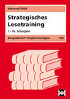 Buchcover Strategisches Lesetraining - 7.-10. Klasse