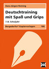Buchcover Deutschtraining mit Spaß und Grips - 7./8. Klasse