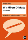 Buchcover Wir üben Diktate - 2. Klasse