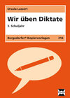 Buchcover Wir üben Diktate - 3. Klasse