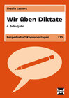 Buchcover Wir üben Diktate - 4. Klasse