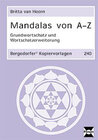 Buchcover Mandalas von A - Z