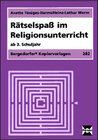 Buchcover Rätselspaß im Religionsunterricht