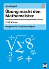 Buchcover Übung macht den Mathemeister