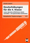 Buchcover Deutschübungen für die 4. Klasse